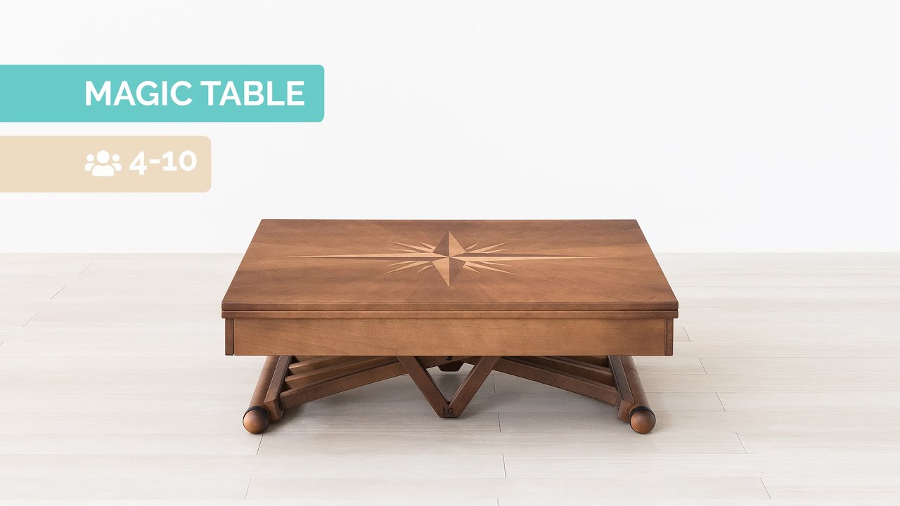Magic table LG LESMO - Convertible in one movement (2021)