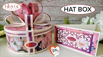 Tonic Studios Create & Make - HAT BOX