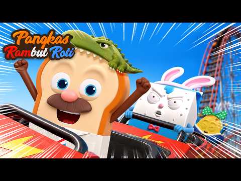 Bread Barbershop | Roller Coaster yang Mendebarkan! | INDONESIA Dubbing