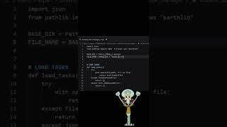 My Python App Finally Remembers Tasks (Day-7)