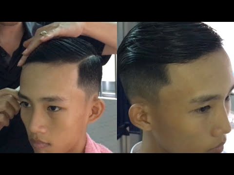 CẮT TÓC NAM  SIDE PART 73 ĐƠN GIẢN BÌNH DÂN CHO HỌC SINH  MENS STYLE  HAIRCUT  YouTube