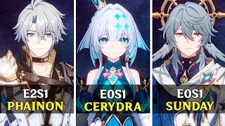 Phainon E2S1 + Cerydra E0S1 vs Lygus MoC Boss - Honkai: Star Rail