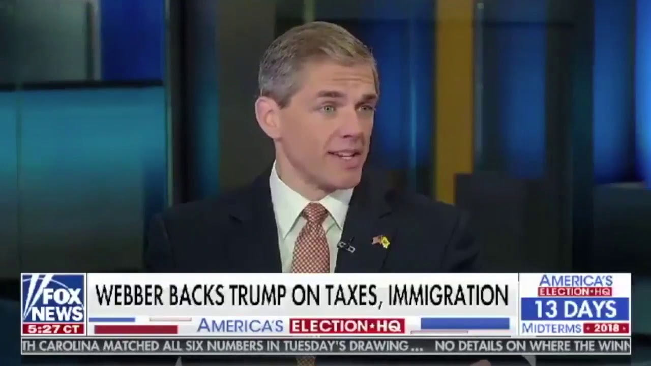 2018-10-24, Jay Webber (US Congressional Candidate) on Fox News