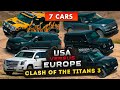 SUV Battle 2021: Clash of the Titans 3 | Hummer H2, Escalade, Jeep vs Mercedes G63 & Range Rover