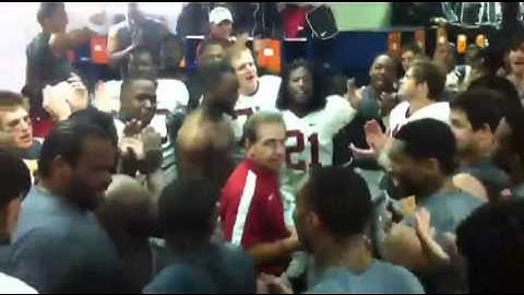Thumbnail of Alabama Football Team Singing 'Yea Alabama' After Beating Florida 38-10