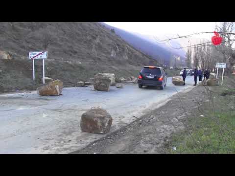 გორი-ხიდისთავის მონაკვეთზე კლდის ლოდები გზაზე ჩაცვივდა