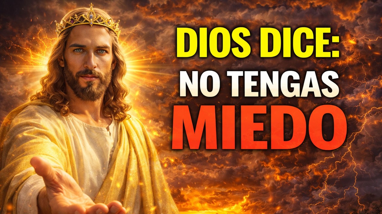 DIOS DICE: NO TENGAS MIEDO