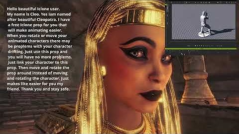 Iclone FUN,🌹 Amazing DIRECTION DUMMY PROP saves you headaches. Move rotate characters🌹no drifting