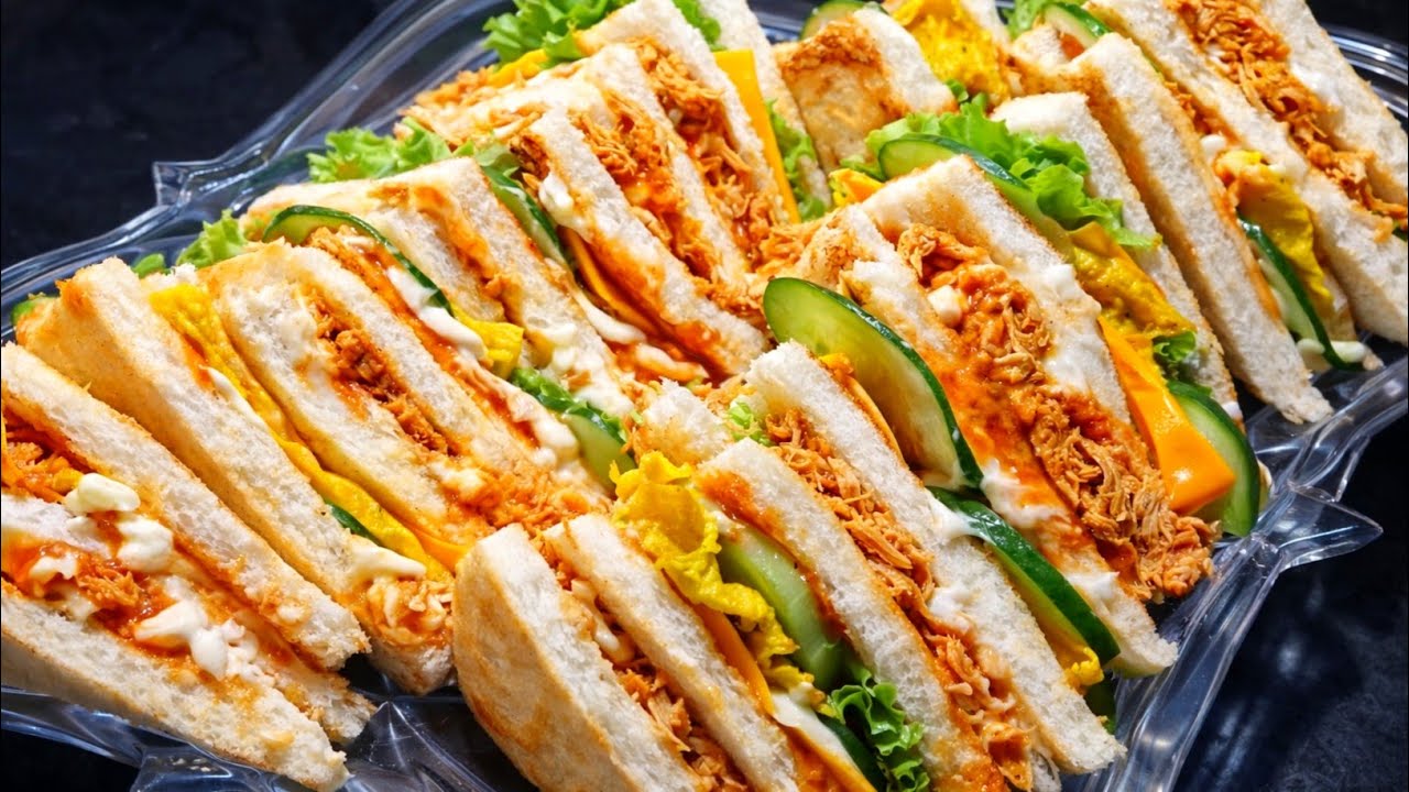 Chicken Tikka Club Sandwiches l Ramadan Special Iftar Recipe by Recipes kitchen 