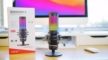 I Finally Found It - HyperX QuadCast Gaming Mic Review. Best RGB USB Mic for PS5 PS4 PC & Mac 4K HDR