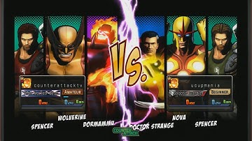 UMVC3 Online Casual [FT10] Ahhmeer [Team Red] Ucupmania [Team Nemo] 27/03/14