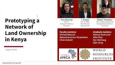 2020 Data Science for Social Good (CfA) Part 2/4