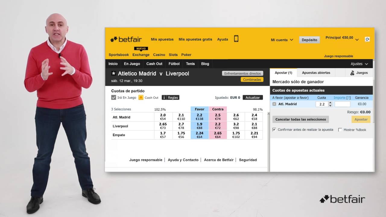 ¿Qué es el riesgo en Betfair