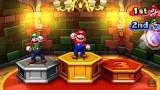 Mario Party Star Rush - Minigame - Haunted Hallways