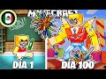 ¡Sobreviví 100 DÍAS como MR. DELIGHT en Minecraft HARDCORE!