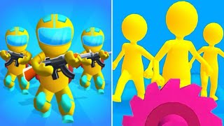 Gun Clash 3D Vs Join Clash 3D⚫️🟩⚫️Walkthrough Android/IOS Gameplay JY3