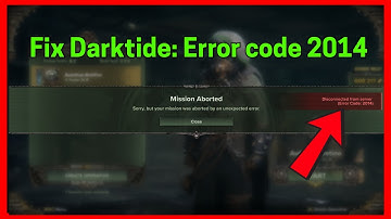 Darktide: Error code 2014 (Quick fix)