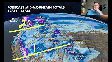 Christmas Pattern, Mountain Weather Update 12/20, Meteorologist Chris Tomer