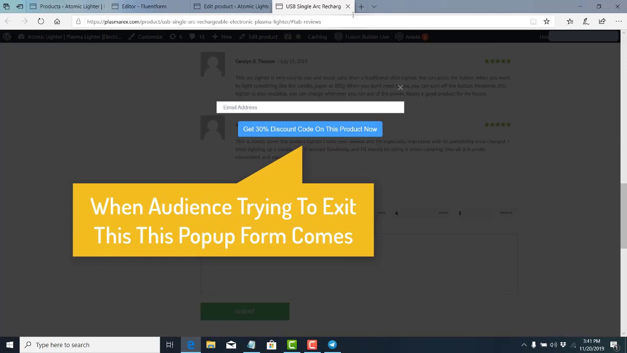 How To Set Exit Popup For WooCommerce Products - YouTube