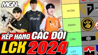 Xếp Hạng Sức Mạnh Toàn Bộ Đội Tuyển LCK 2024 - Đi Tìm Đội Á Quân | MGN eSports