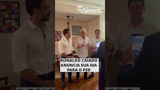 RONALDO CAIADO ANUNCIA SUA IDA PARA O PSD NUM JANTAR EM SÃO PAULO NA CASA DE KASSABSHORTS CAIADO