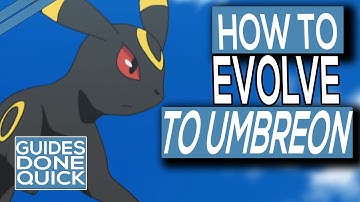 How To Evolve Eevee Into Umbreon In Pokemon Sword & Shield