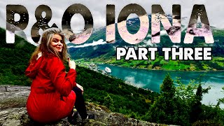 P&O IONA Norwegian Fjords Cruise | Olden Tips, Hauren Viewpoint Hike, 710 Club Review & Ship Tips!