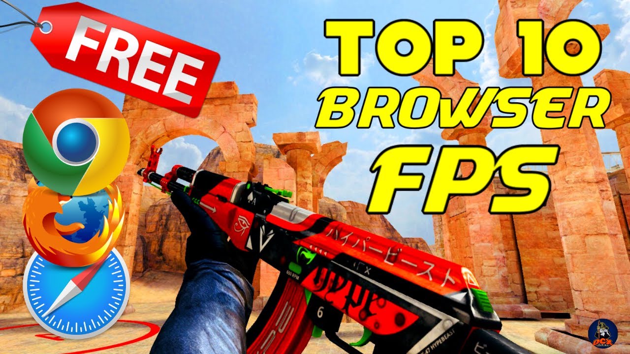 TOP 10 FREE Browser FPS Games in 2021 Low End PC/Laptops🔥 (No Download, Just Click and Play)