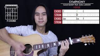 Symphony Guitar Cover Acoustic - Clean Bandit Zara Larsson 🎸 |Tabs + Chords| Resimi