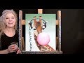 Learn How to Paint "BUBBLE GUM GIRAFFE" with Acrylic - Paint and Sip at Home - Step by Step Tutorial