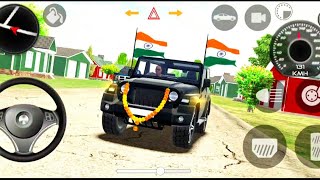 Dollar (Song) Modified Mahindra Black Thar 👿 ✓✓  Indian Car Simulator 3d ✓✓ Android gameplay  screenshot 3