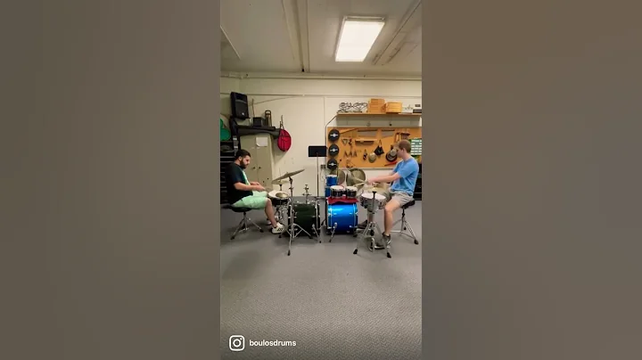 Drumset Duet Fun - Joe Boulos & Kyle Vitiello 2022