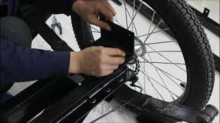 No.12 Jxcycle coffee bike assemble the right angle plate
