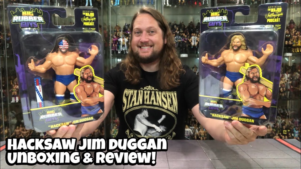 Hacksaw Jim Duggan Major Bendies Big Rubber Guys Unboxing & Review!
