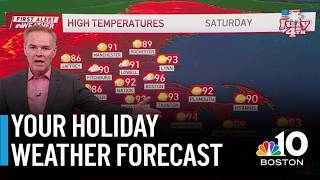 Boston's July 4 forecast — it'll be cooler, but how much? And any storms?