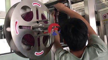 Shrink machine, how to install film labels, training of sleeve equipment, RELIANCE