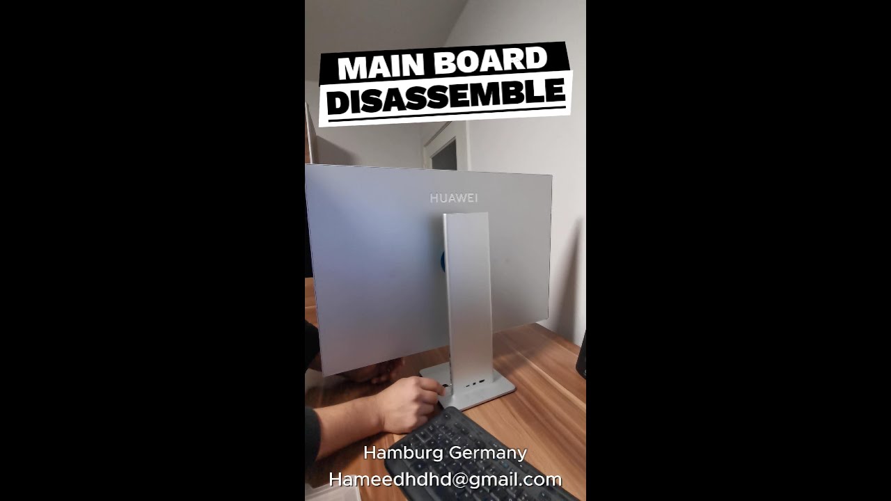 ジャンク HUAWEI MateView 不具合あり Huawei MateView 28 Zoll 4K Monitor Disassemble for Repair - YouTube
