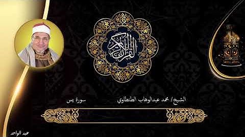 الشيخ محمد عبد الوهاب الطنطاوى سوره يس