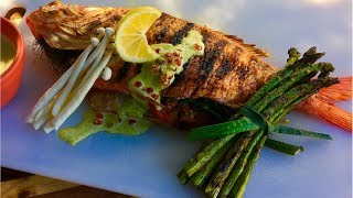 BBQ Whole Fish on the Grill