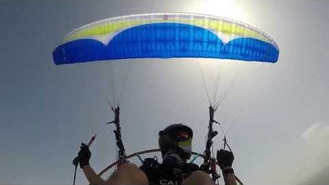 Wingovers on my Paramotor - Flying Gin Carve