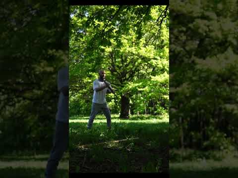 как вращать палку