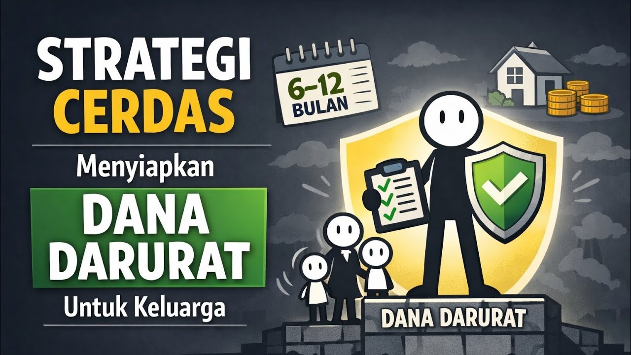 Cara Membangun Dana Darurat Keluarga dari Nol Sampai Aman
