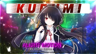 PRESET ALIGHT MOTION 1:1 | DJ mi gente x beken | TOKISAKI KURUMI