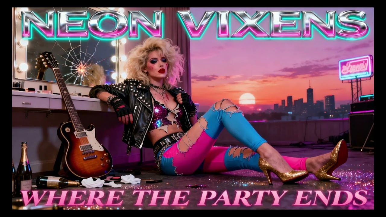 Neon Vixens – No Saints in This Dressing Room (80s Glam Rock)