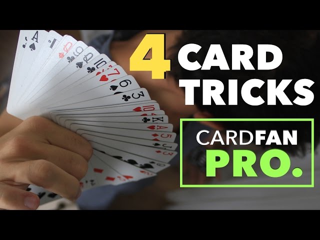 4 Easy Card Tricks to Fan the Pro - YouTube