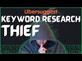 Find Easy Blog Topics as a Keyword Research THIEF with Ubersuggest