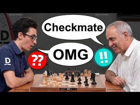 KASPAROV vs FABIANO...SHOCKING CHECKMATE!!
