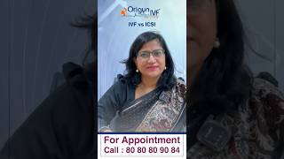 What is the difference between IVF & ICSI  - #origynivf #ivfspecialist #icsi #ivf #ytshorts