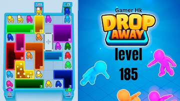 Drop Away level 185 Walkthrough Solution 