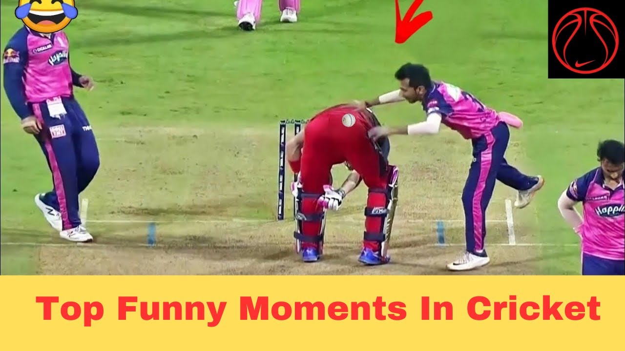 Top 10 Funniest Moments In Cricket Ever 😂 - YouTube